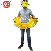 Lifebuoy tiup yang bisa dilemparkan